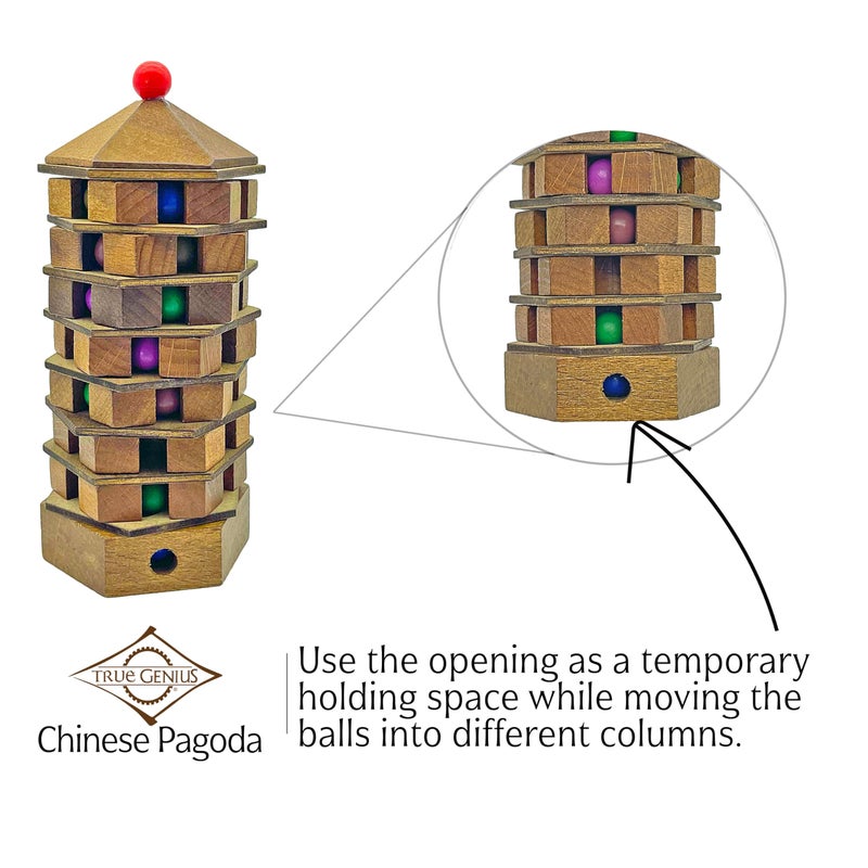 Project Genius Chinese Pagoda, multicolor - Image 3